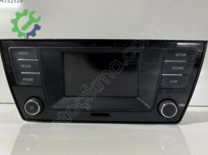 SKODA FABİA 2014 SONRASI 6V0035871B ÇIKMA TEYP