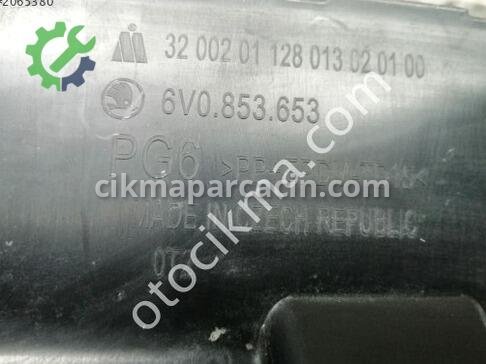 Skoda Fabia Ön Panjur 6V0853653 çıkma parça