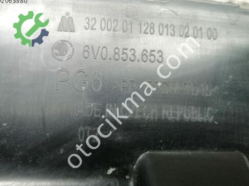 Skoda Fabia Ön Panjur 6V0853653 çıkma parça