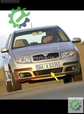 Skoda Fabia Sis Farı Çerçevesi çıkma parça