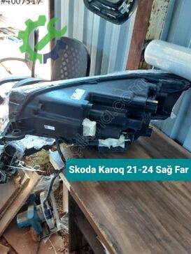 Skoda Karoq Sağ Ön Far 21-24 çıkma parça