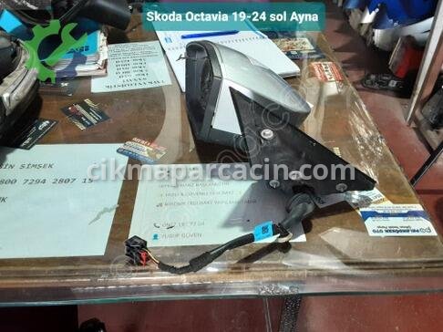 Skoda Octavia Sol Dış Ayna 19-24 çıkma parça