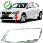 SKODA OCTAVİA A7 SIFIR SOL FAR CAMI 2014-2017