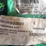 SKODA OCTAVİA BAGAJ EŞİĞİ KİLİT KAPLAMASI 1Z5863459A