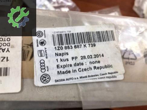 Skoda Octavia Arma & Yazı 1Z0853687 çıkma parça