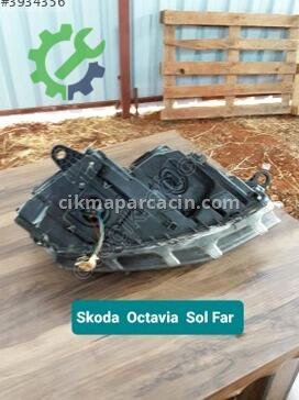 Skoda Octavia Sol Ön Far çıkma parça