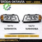 SKODA OKTAVİA 1997 2000 SAĞ SOL FAR  1U1941017A 1U1941018A
