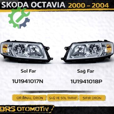 Skoda Octavia Sağ Ön Far çıkma parça