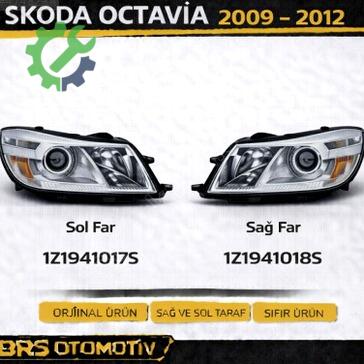 Skoda Octavia Sağ Ön Far çıkma parça