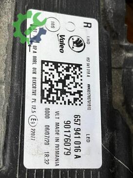 Skoda Scala LED Far 657941016A çıkma parça