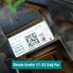 Skoda Scalla 17-22 Sağ Far