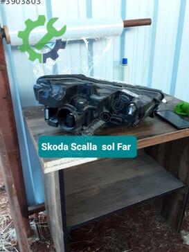 Skoda Scala Sol Ön Far çıkma parça