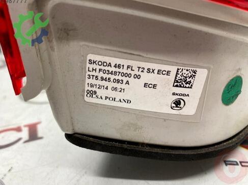 Skoda Superb Bagaj Stop 3T5945093A çıkma parça