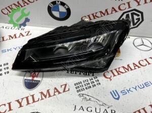 Skoda süper b sol led far çıkma yedek parça