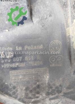 Skoda Superb Motor Alt Muhafaza çıkma parça