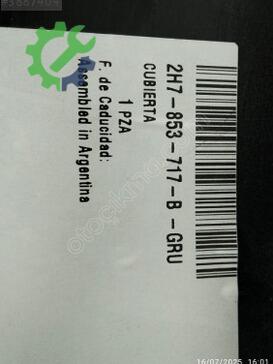 Volkswagen Amarok Sol Ön Çamurluk 2H7853717B çıkma parça