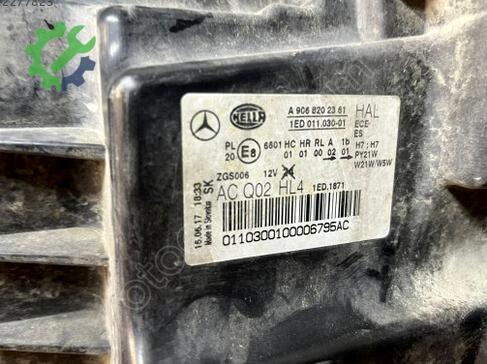 Mercedes-Benz Sprinter Sol Ön Far A9068202361 çıkma parça
