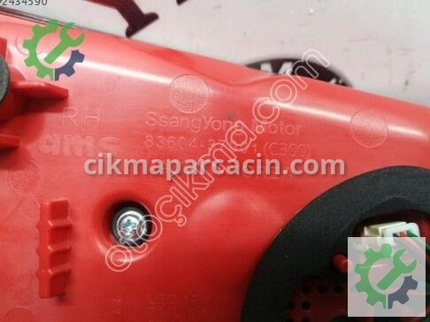 SsangYong Korando Bagaj Stop 8360437001 çıkma parça
