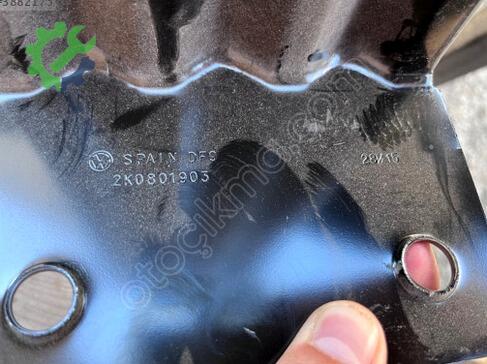 Volkswagen Caddy Tampon Demiri 2K0801903 çıkma parça