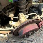 Subaru impreza sol arka taşıyıcı
