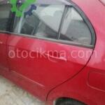 Tata Vista Sol arka kapı kırmızı hatasız orjinal çıkma