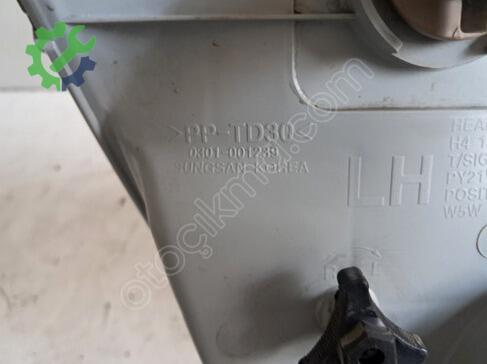 Mitsubishi Maxus Sol Ön Far çıkma parça