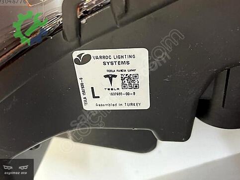 Tesla Model Y Sol Sis Farı 1507932 çıkma parça
