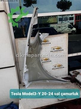 Tesla Model Y Sol Çamurluk MODEL3-Y çıkma parça