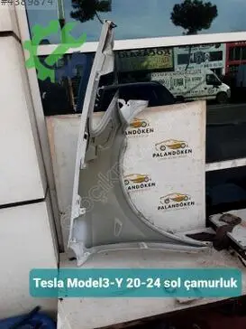 Tesla Model Y Sol Çamurluk MODEL3-Y çıkma parça