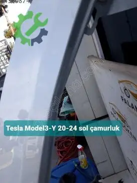 Tesla Model Y Sol Çamurluk MODEL3-Y çıkma parça