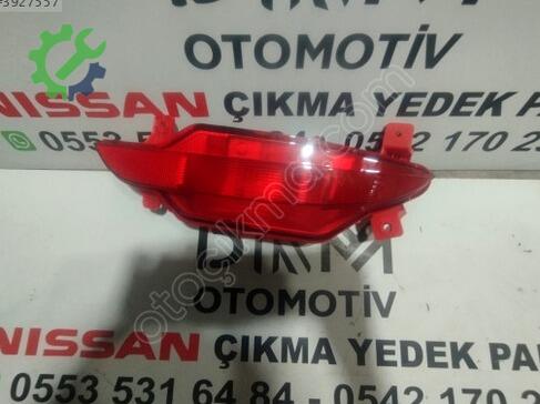 Chery Tiggo Tampon Reflektörü çıkma parça