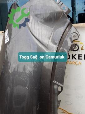 Togg T10X Sağ Ön Çamurluk çıkma parça