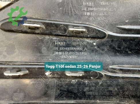 Togg T10F Panjur 25-26 çıkma parça