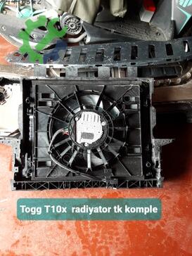 Togg T10X Radyatör çıkma parça