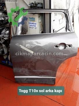 Togg T10X Sol Arka Kapı çıkma parça