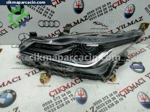 Toyota Corolla LED Far çıkma parça