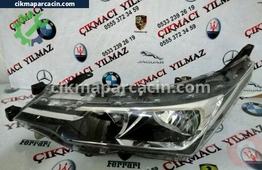 Toyota Corolla LED Far çıkma parça