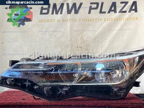 Toyota Corolla Sol Ön Far çıkma parça