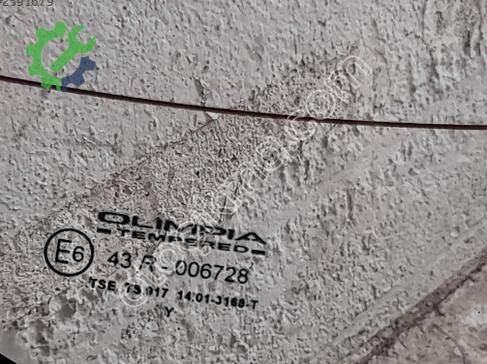 Toyota Corolla Arka Cam çıkma parça