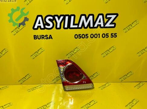 Toyota Corolla Sol Arka Stop çıkma parça