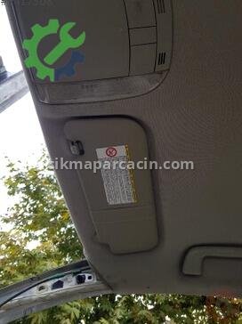 Toyota Corolla Güneşlik çıkma parça