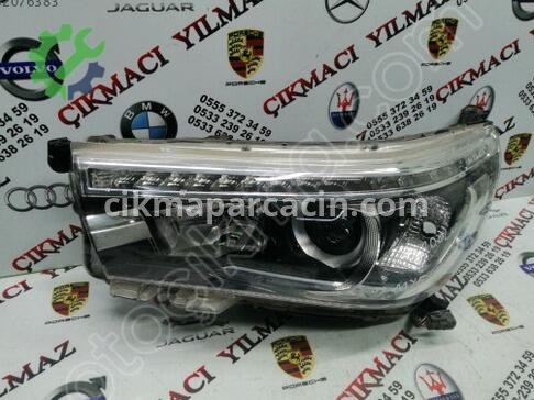 Toyota Hilux LED Far çıkma parça