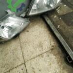 Toyota Hilux sol ön far çıkma orijinal hatasız