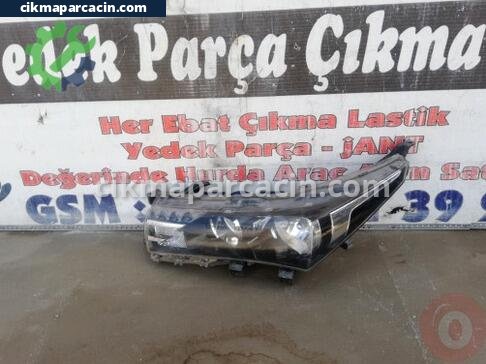 Toyota Corolla Sol Ön Far çıkma parça