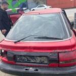 Toyota liftback arka bagaj dolu