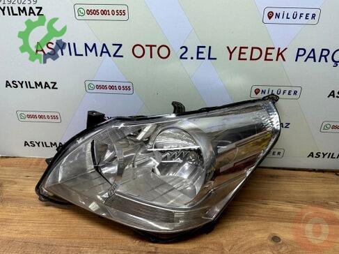 Toyota Verso Sol Ön Far çıkma parça
