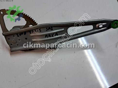 Toyota Yaris Sağ Arka Cam Krikosu çıkma parça