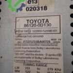 TOYOTA YARİS TEYP ÇAKMAKLIK