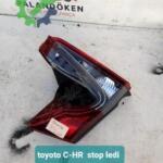 toyoto C-HR  stop ledi