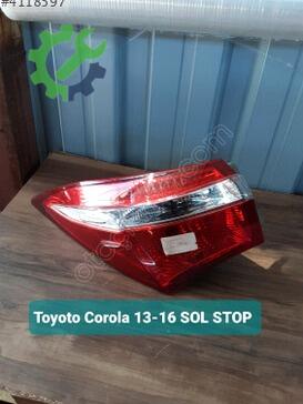 Toyota Corolla Sol Arka Stop 13-16 çıkma parça